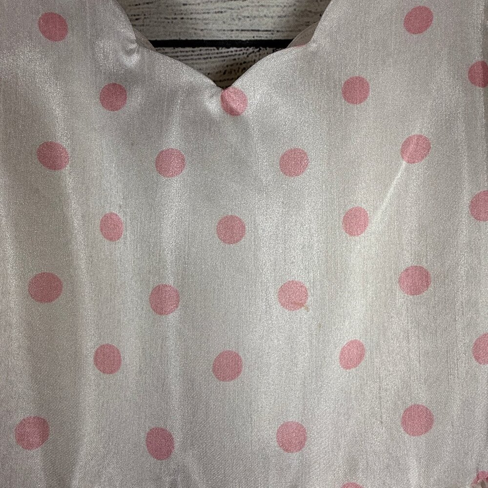 Gymboree Tulip Polka Dots Easter Spring Sleeveless Dress Size 7 - Picture 3 of 10